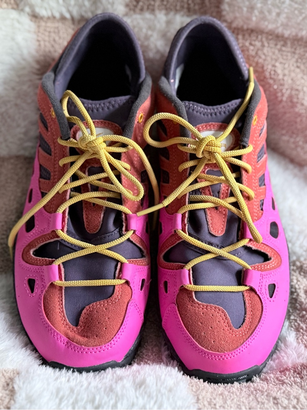 Nike ACG Air Exploraid FV2925-600 Pink Orange Trail Hiking Shoes Men’s Size [10] - Picture 3 of 4